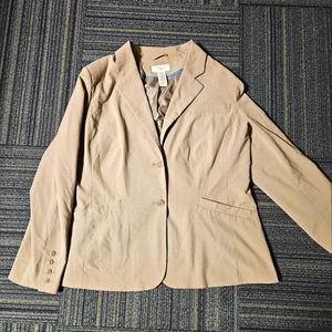 💛 20W Covington Woman Tan Blazer💛